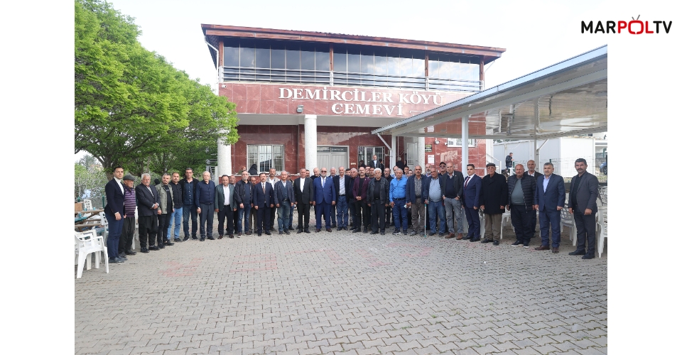 BAŞKAN AKPINAR 87. MAHALLE TOPLANTISI’NI DEMİRCİLER MAHALLESİ’NDE GERÇEKLEŞTİRDİ