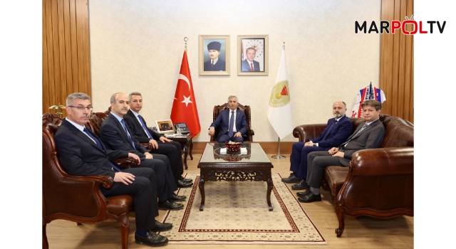 Rektör Okumuş’tan Vali Ünlüer’e Ziyaret