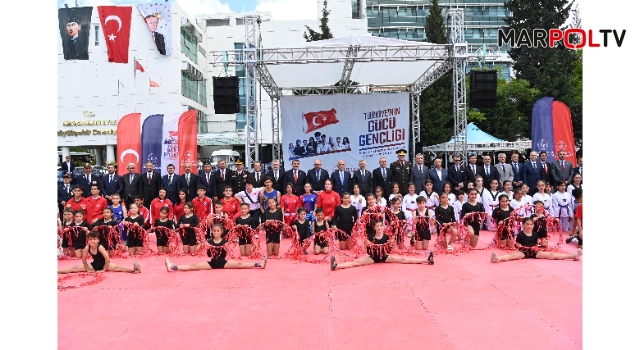 Atatürk’ü Anma, Gençlik ve Spor Bayramı, Milli İrade Meydanı’nda Coşkuyla Kutlandı
