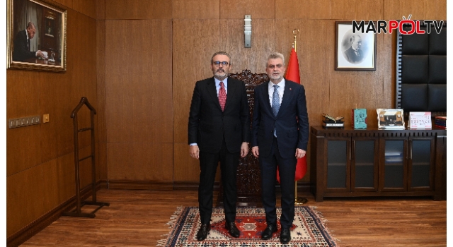 Başkan Görgel, AK Parti MKYK Üyesi Mahir Ünal’ı Makamında Ağırladı
