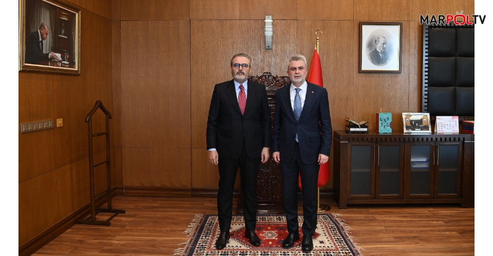 Başkan Görgel, AK Parti MKYK Üyesi Mahir Ünal’ı Makamında Ağırladı