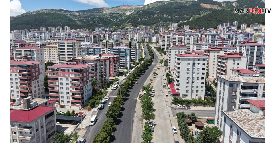 Büyükşehir, Ahır Dağı Caddesi’nde Asfalt Serimini Tamamladı