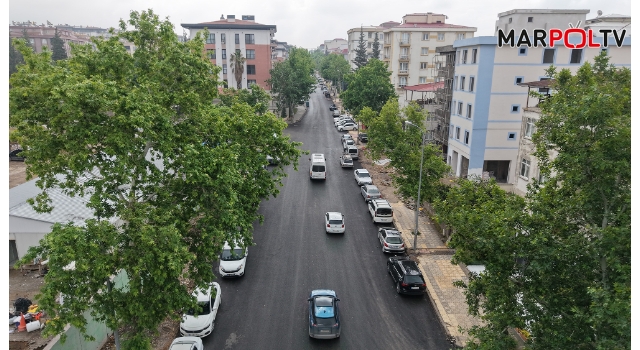 Büyükşehir, Cahit Zarifoğlu Caddesi’nin Asfaltını Baştan Uca Yeniledi