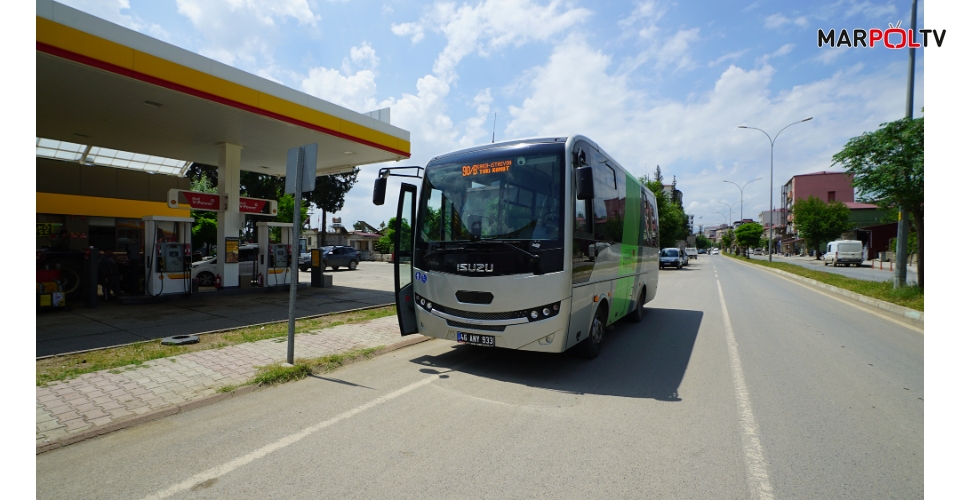 Büyükşehir’den İlçelere 5 Yeni Otobüs