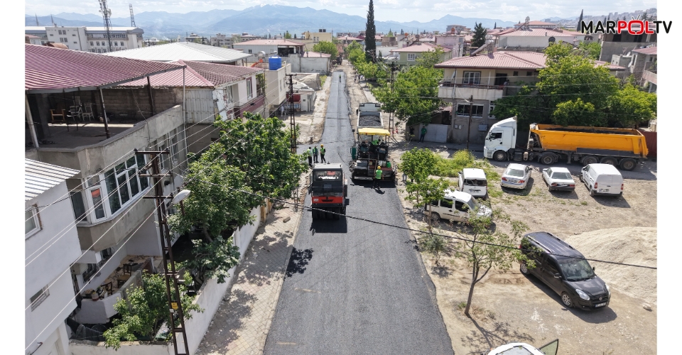 Dulkadiroğlu’nda Asfalt Seferberliği Sürüyor