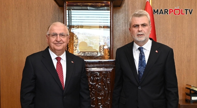 Başkan Görgel, Bakan Güler’i Makamında Ağırladı