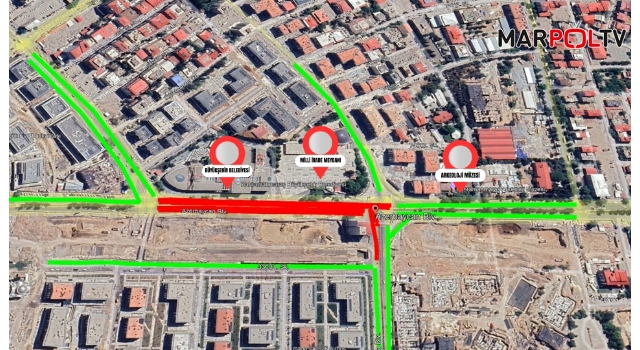 Sürücülerin Dikkatine; Azerbaycan Bulvarı’nda Geçici Trafik Düzenlemesi!