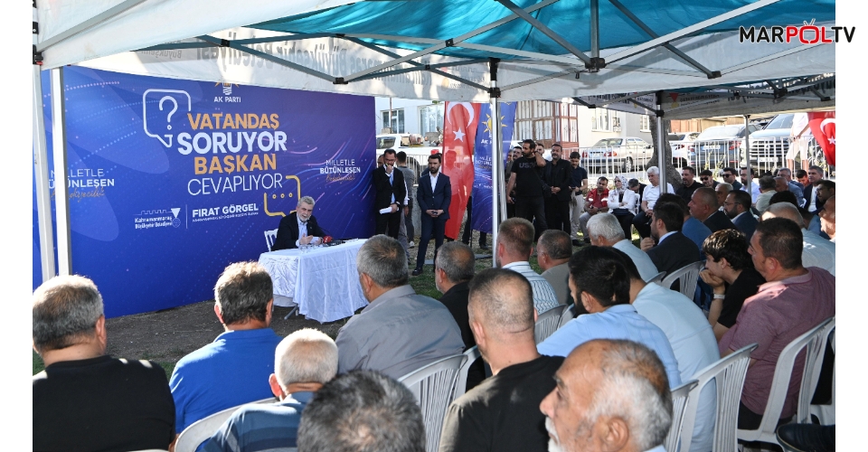 Başkan Fırat Görgel; “Kahramanmaraş’ımızı Geleceğe Güçlü Yatırımlarla Hazırlıyoruz”