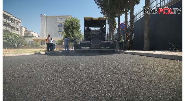 Büyükşehir, Dulkadiroğlu Bahçelievler’de Asfalt Mesaisine Başladı