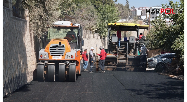 Büyükşehir, Onikişubat Kâtip Çelebi Caddesi’ni Asfaltlıyor