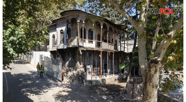 Büyükşehir, Tarihi Çiftaslan Konağı’nın Restorasyonuna Başladı