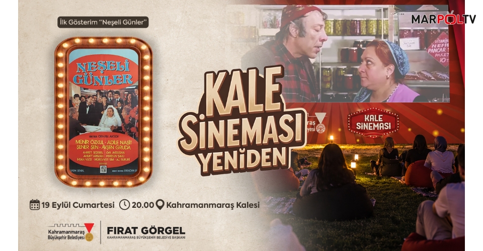 Büyükşehir’den Açık Hava Sinemasına Davet!