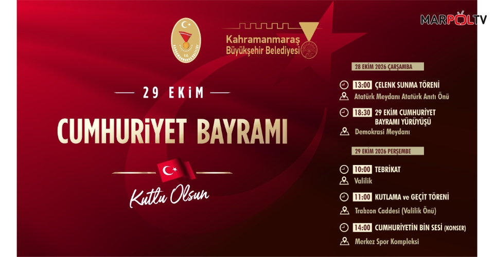 Cumhuriyet’in 103’üncü Yılı Büyük Bir Coşkuyla Kutlanacak