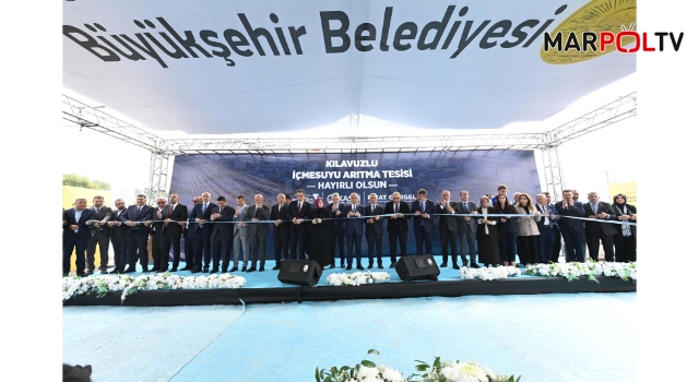 Kılavuzlu İçmesuyu Arıtma Tesisi Hizmete Açıldı