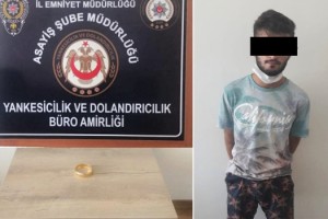 Kahramanmaraş'ta kuyumcuda kapkaç yapan şüpheli tutuklandı