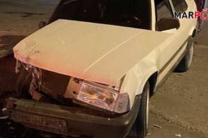 Kahramanmaraş'ta iki araba çarpıştı