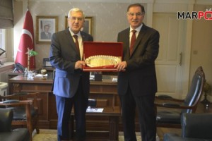 Rektör Can, Kamu Başdenetçisi Şeref Malkoç’u Ziyaret Etti