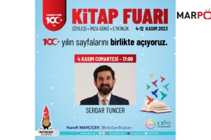 EXPO 2023 Kitap Fuarı’nın ilk konuğu Serdar Tuncer