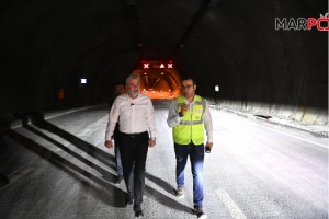 Başkan Görgel, Âşık Mahzuni Şerif Tünellerindeki Çalışmaları İnceledi