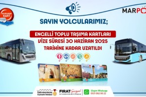 Engelli Toplu Taşıma Kartlarının Vizesi Uzatıldı!