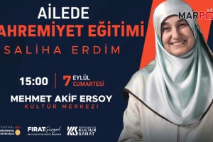 Saliha Erdim, “Ailede Mahremiyet Eğitimi” Anlatacak