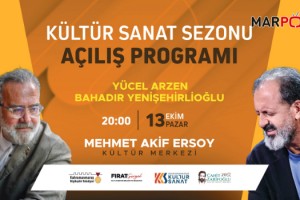 Cahit Zarifoğlu Kültür Sanat Sezonu Görkemli Programla Başlayacak