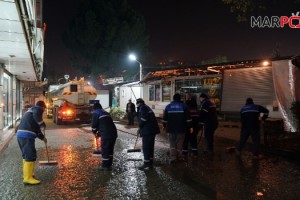 Büyükşehir’den Kapalı Çarşı ve Çevresinde Kapsamlı Temizlik