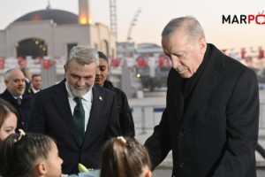 Cumhurbaşkanı Erdoğan, Büyükşehir Belediyesini Ziyaret Etti