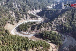 Büyükşehir’in Andırın – Onikişubat Ulaşımını 20 Kilometre Kısaltacak Yol Projesinde Çalışmalar Sürüyor