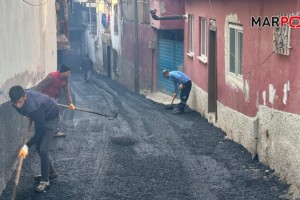 DULKADİROĞLU BELEDİYESİ DURAKLI MAHALLESİ’NDE ASFALT ÇALIŞMALARINI SÜRDÜRÜYOR