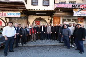 Başkan Toptaş’a Akçakoyunlu Mahallesi’nde yoğun ilgi