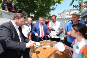 Onikişubat Belediyesi’nden Ilıca’da aşure ikramı