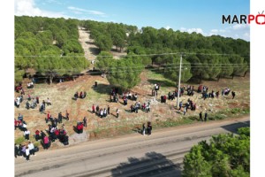 Onikişubat Belediyesi’nden 300 öğrenciyle orman temizliği
