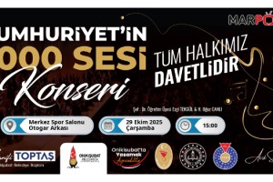 Onikişubat Belediyesi’nden bin kişilik dev koro ile Cumhuriyet Bayramı kutlaması