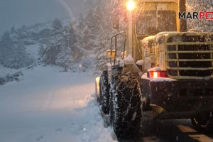 Yoğun Kar Yağışına Büyükşehir’den Anında Müdahale