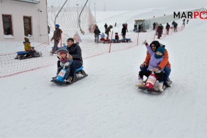 Akdeniz’in Kayak Merkezi Yedikuyular’a Yoğun İlgi