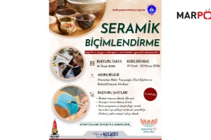 Onikişubat Belediyesi’nin Seramik Biçimlendirme Kursu Başlıyor