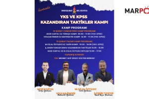 Onikişubat Belediyesi’nden YKS ve KPSS Adaylarına Büyük Destek: Kazandıran Taktikler Kampı Yeniden Başlıyor