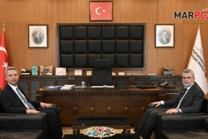 Başkan Görgel, KSÜ Rektörü Okumuş’u Ağırladı