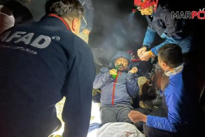Kahramanmaraş'ta Mahsur Kalan 8 Dağcı Kurtarıldı
