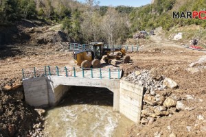 Andırın Kırsalında Ulaşıma Güç Katacak Yeni Köprü