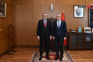 Başkan Görgel, AK Parti MKYK Üyesi Mahir Ünal’ı Makamında Ağırladı