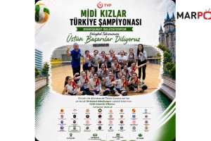 Onikişubat Belediyespor Midi Kız Voleybol Takımı Türkiye Şampiyonası Yolunda