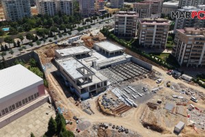 Kahramanmaraş’ın Türkiye’ye Örnek Gençlik Merkezi Hızla Yükseliyor