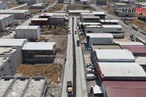 Büyükşehir, Yeni Sanayi Sitesi’nde Asfalt Mesaisi Sürüyor