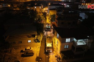 Büyükşehir’den Dulkadiroğlu Yahya Kemal’de Gece Asfalt Mesaisi
