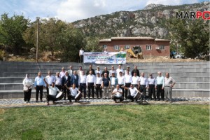 Başkan Toptaş, Kertmen’de güreş sahasını inceledi